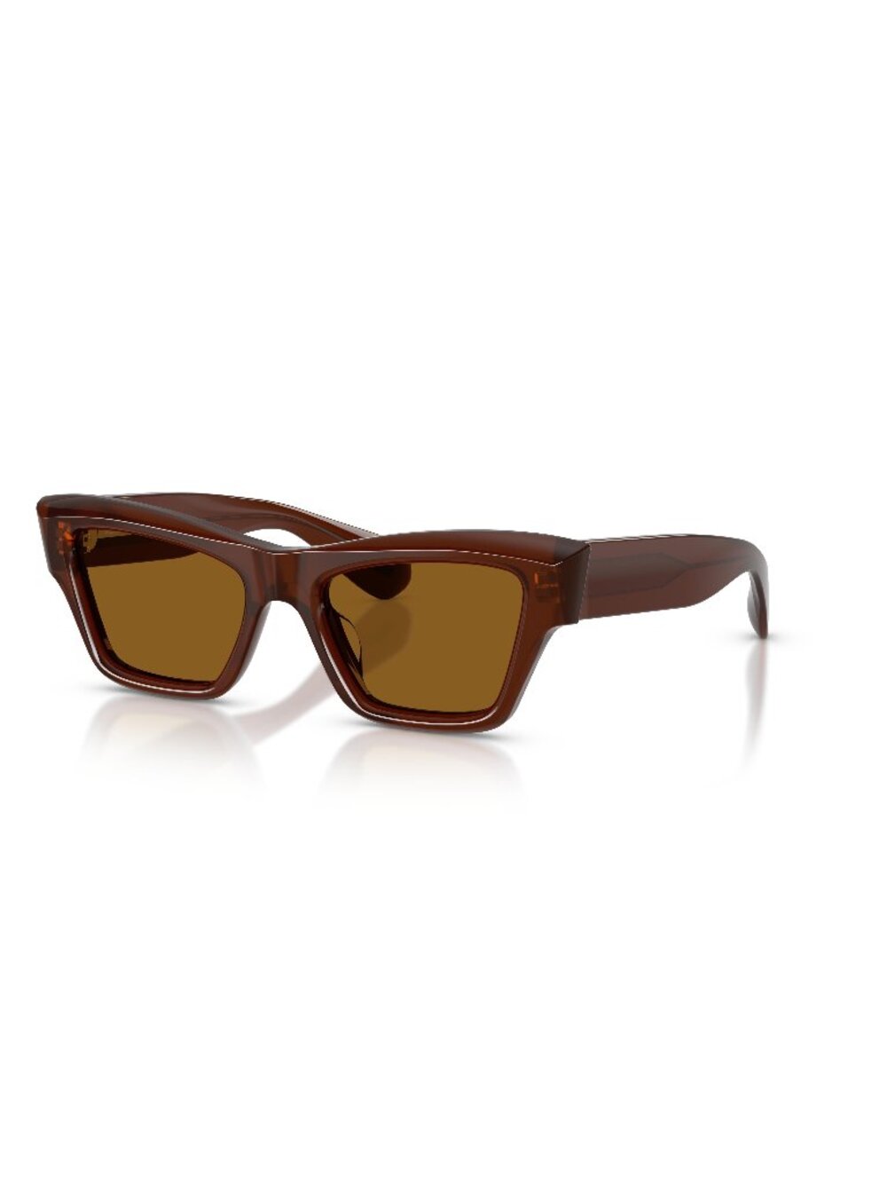 New Oliver Peoples Women's Sunglasses Brown Lens Acetate Frame OV5611SU EDITION